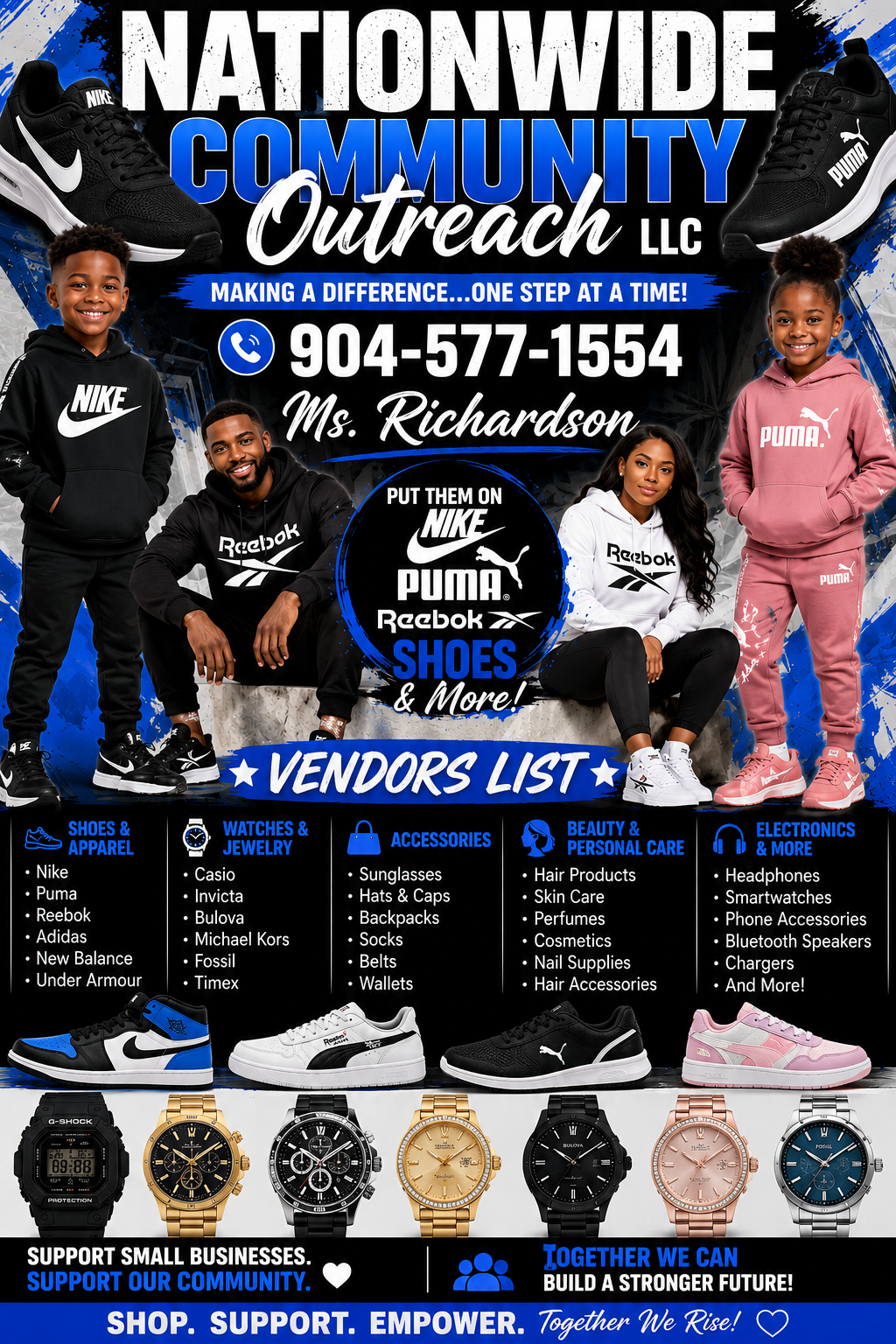 SHOE VENDOR LIST