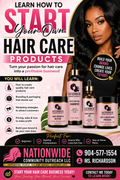START YOUR OWN HAIR BUSINESS -
